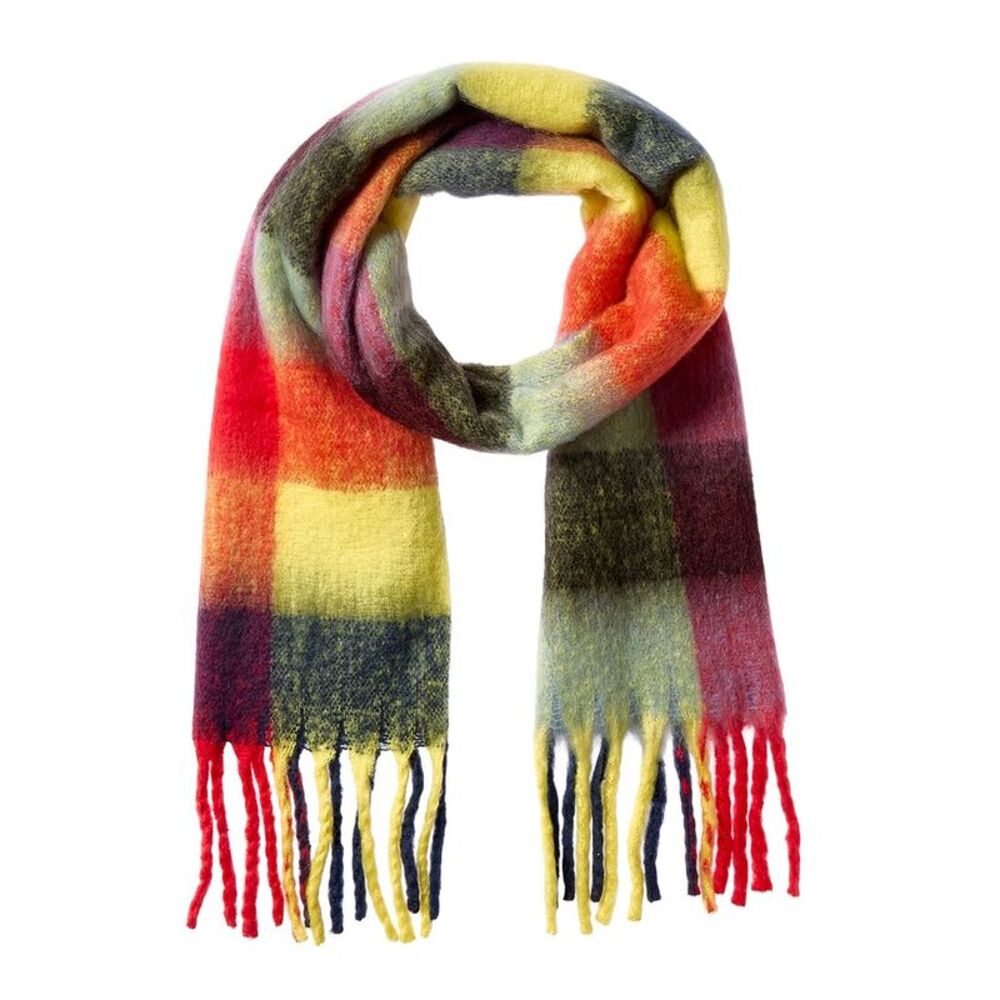 La Fiorentina Plush Fringe Scarf